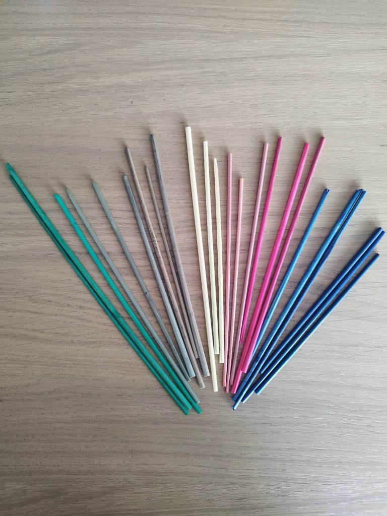 Pailles marqueterie de paille bijoux en bois artisanaux Retro Nova Alsace